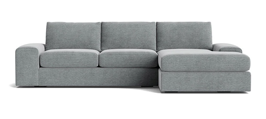 Blumen Chaise Sectional in Natural Latex - Image 9