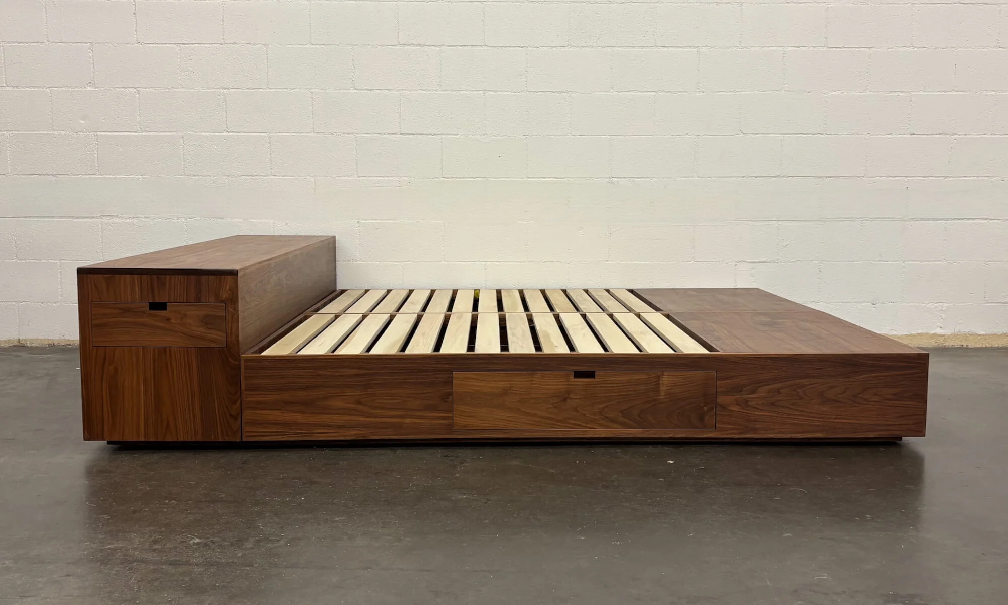 Buden King Bed in Solid Walnut - Image 3