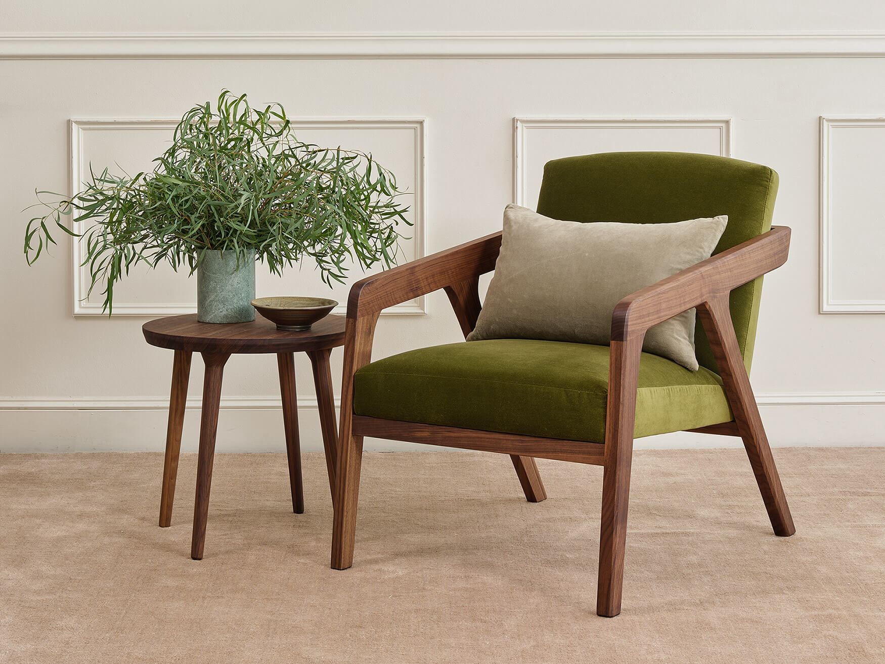 Burr Accent Chair in Natural Latex - Image 6