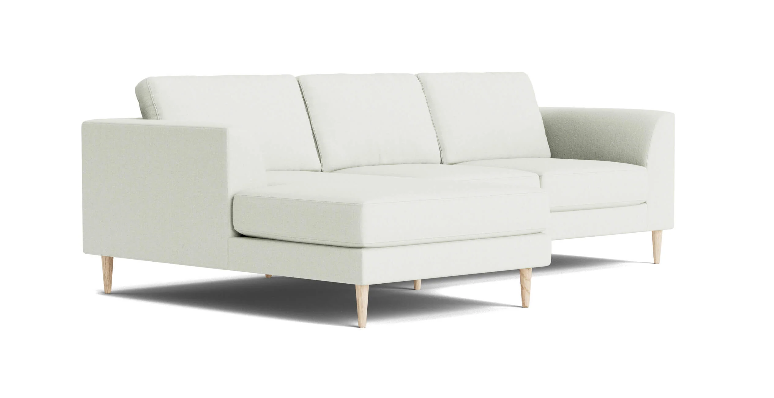 Dekayess Chaise Sectional in Natural Latex - Image 7