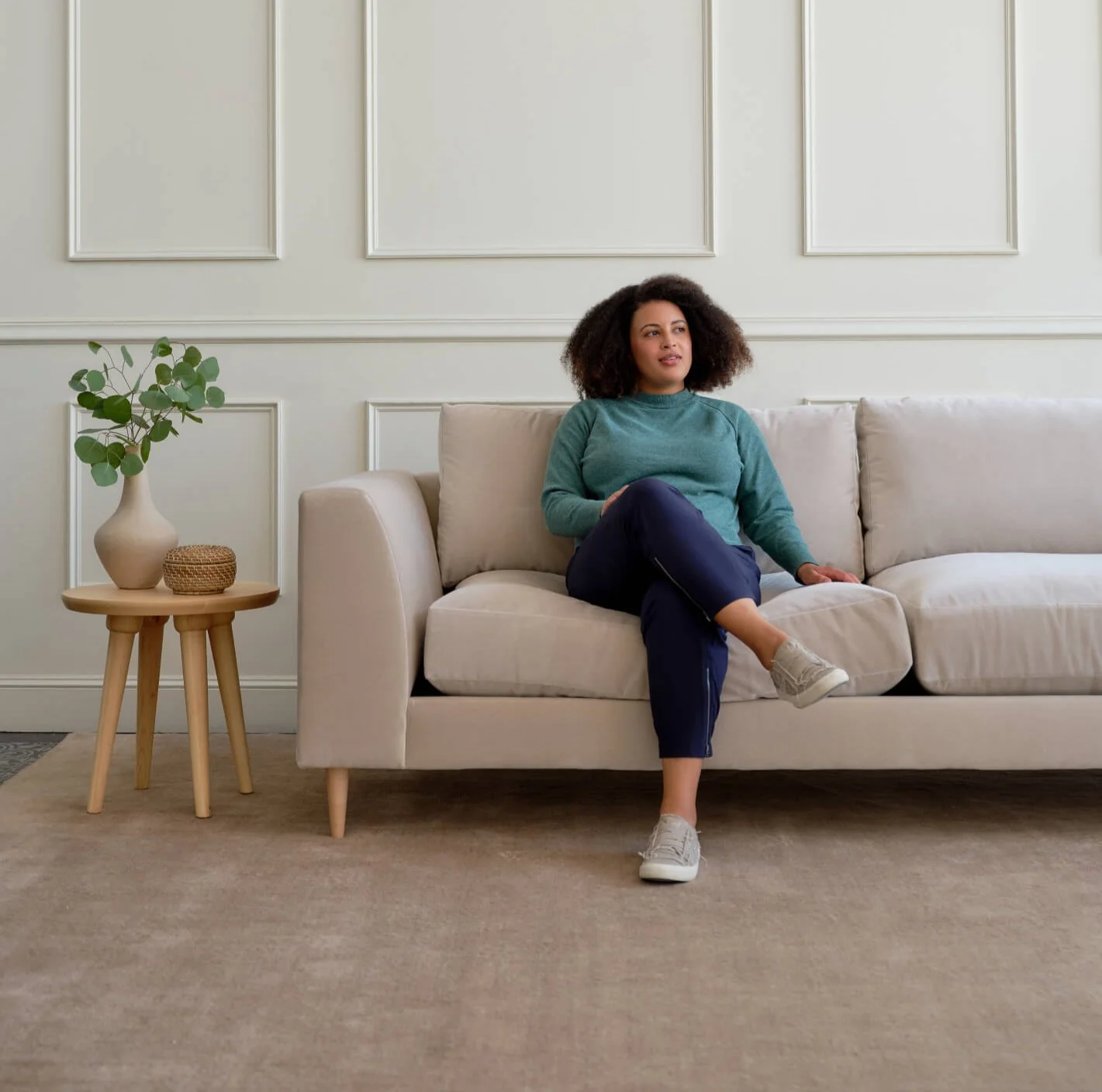 Dekayess Sofa in Natural Latex - Image 6