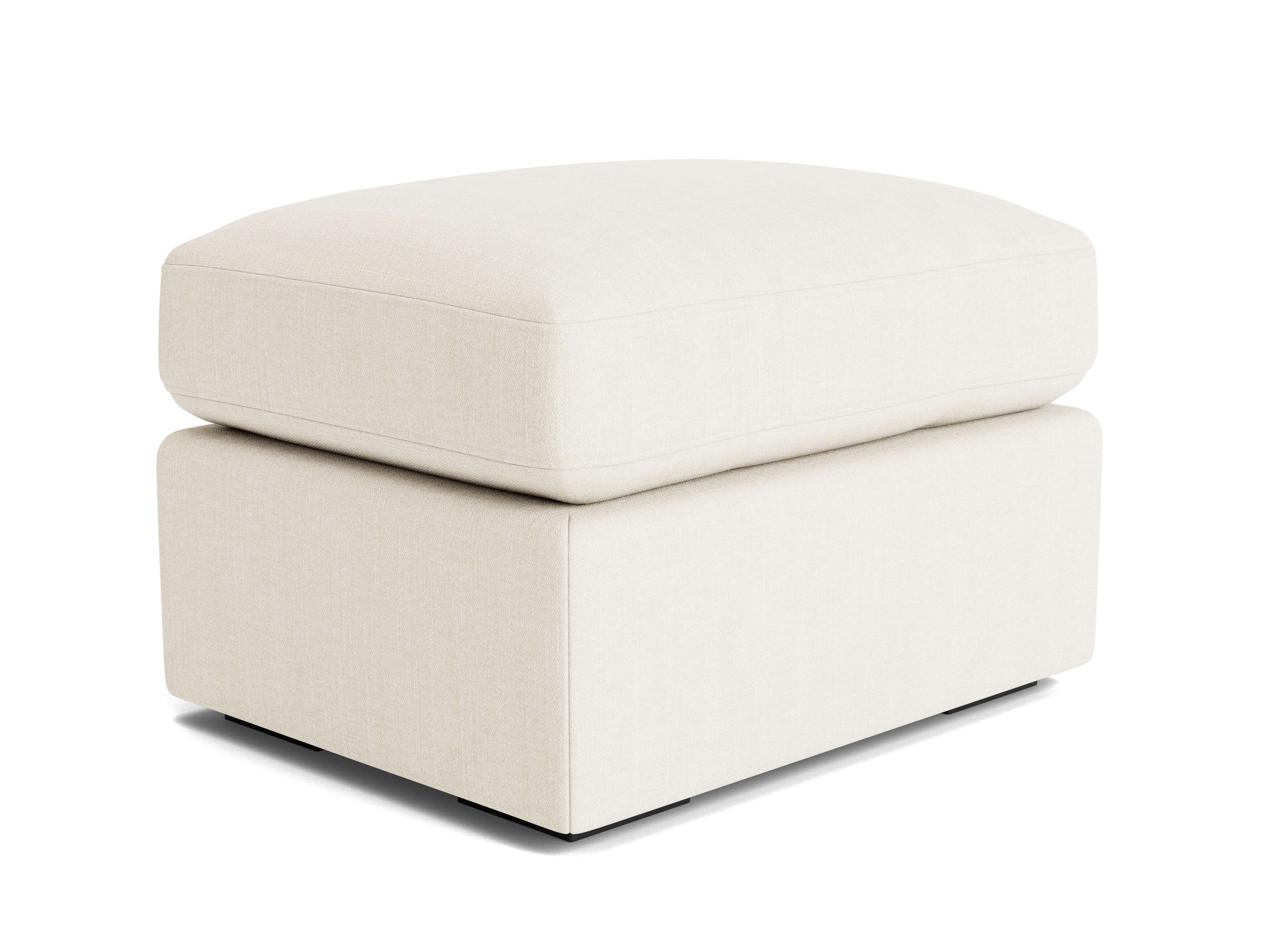 Franklin Ottoman in Natural Latex