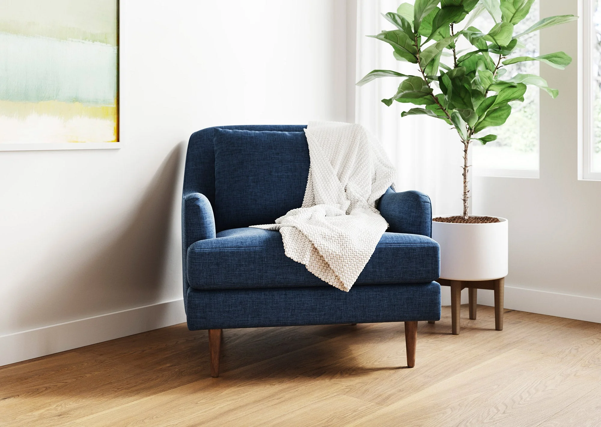 Kaydan Chair in Natural Latex - Image 6