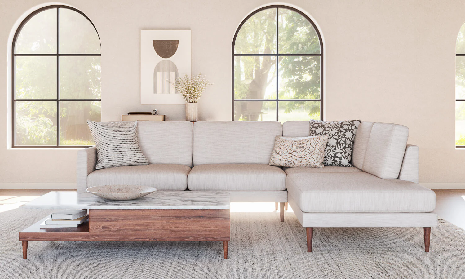 Lala Bumper Sectional - Image 3