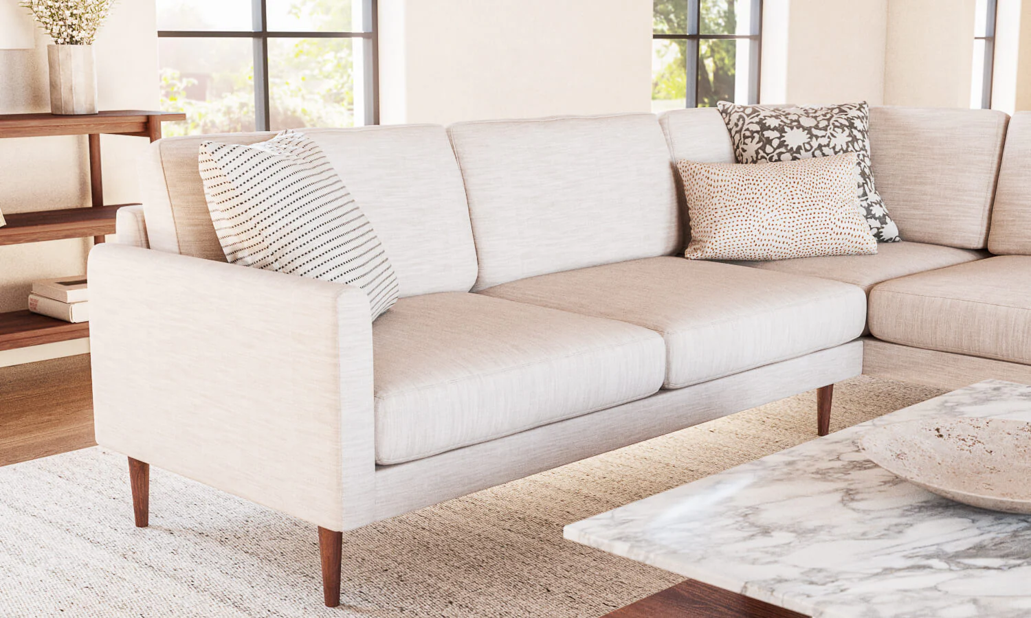 Lala Bumper Sectional - Image 5