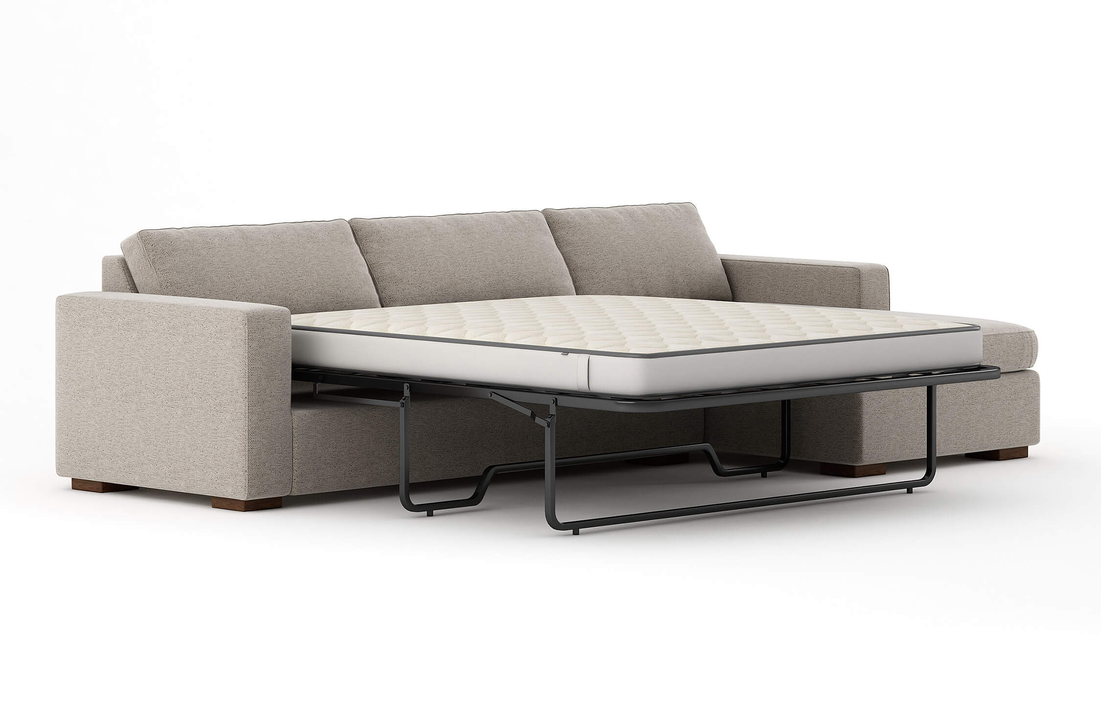 Rio Chaise Sleeper Sectional in Natural Latex - Image 11