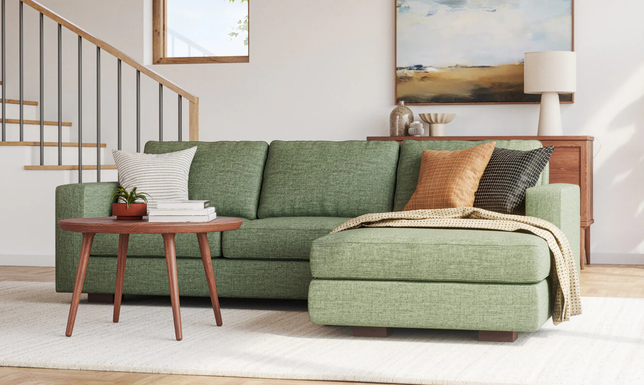 Rio Plush Chaise Sectional - Image 12