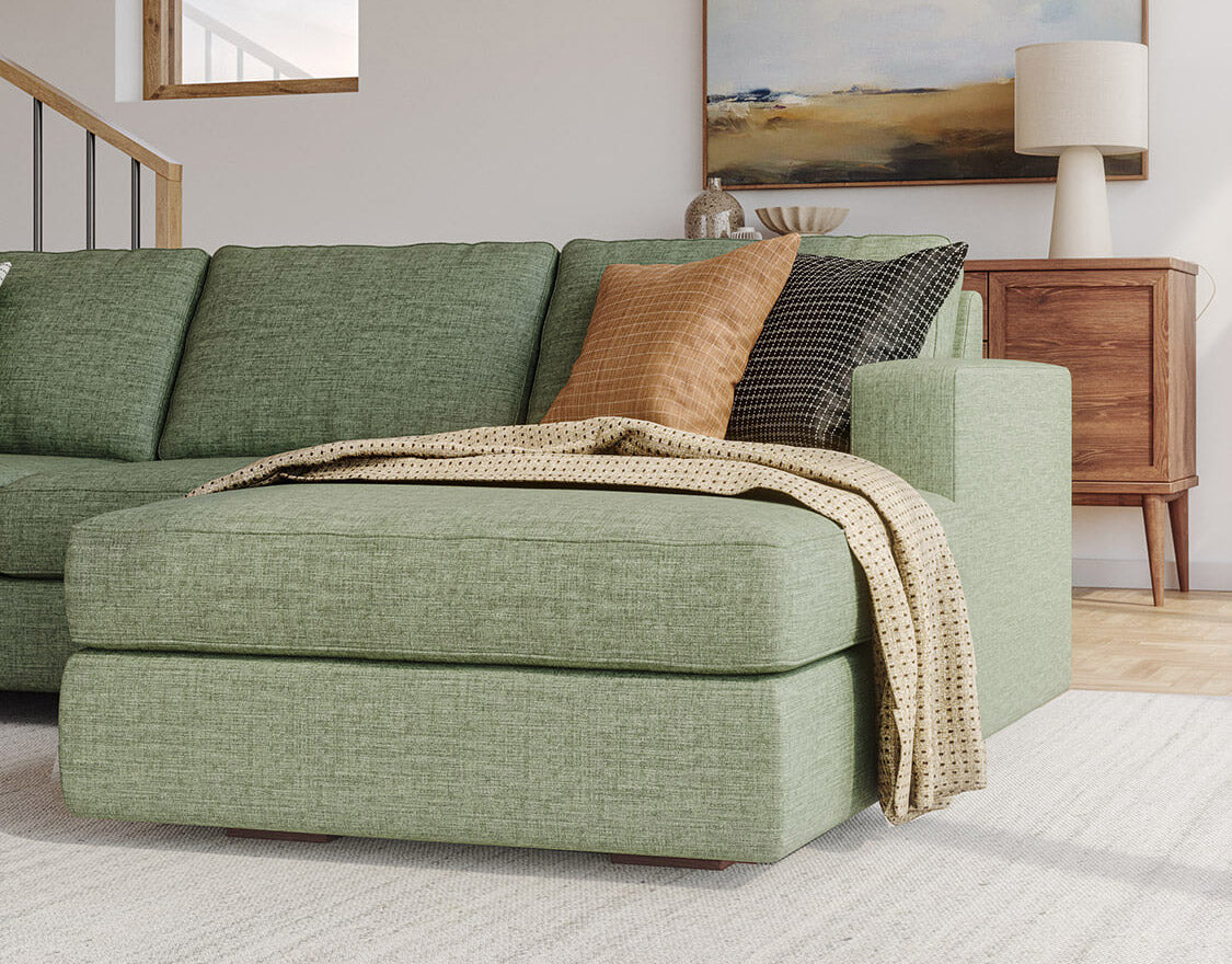 Rio Plush Chaise Sectional - Image 3