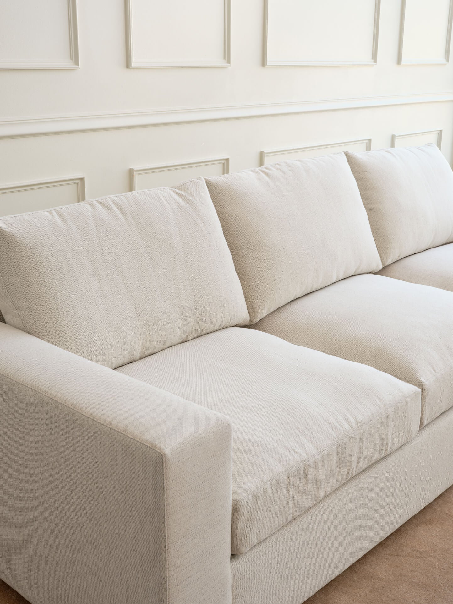 Rio Plush Corner Sectional in Natural Latex - Image 3
