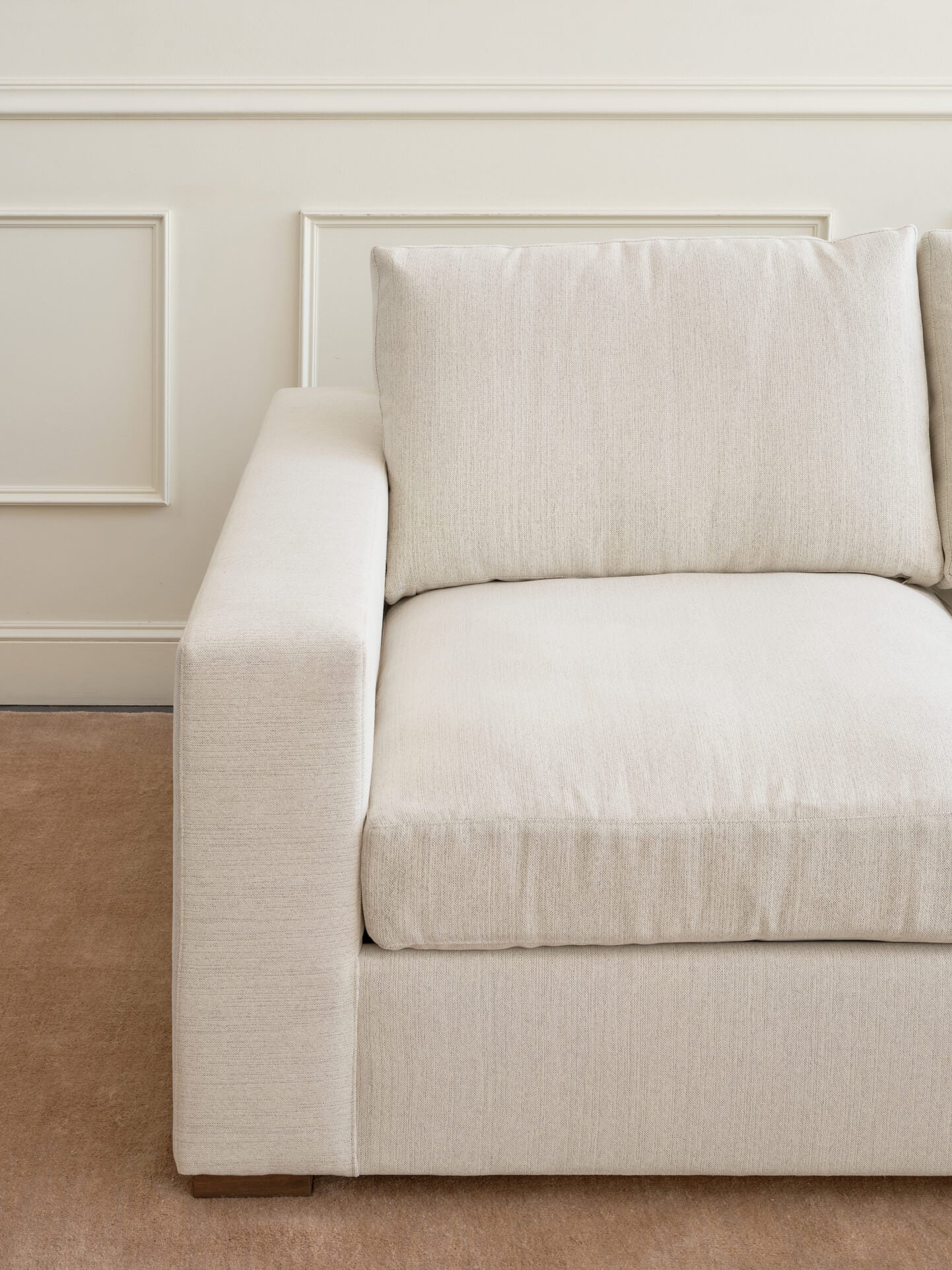 Rio Plush Corner Sectional in Natural Latex - Image 4