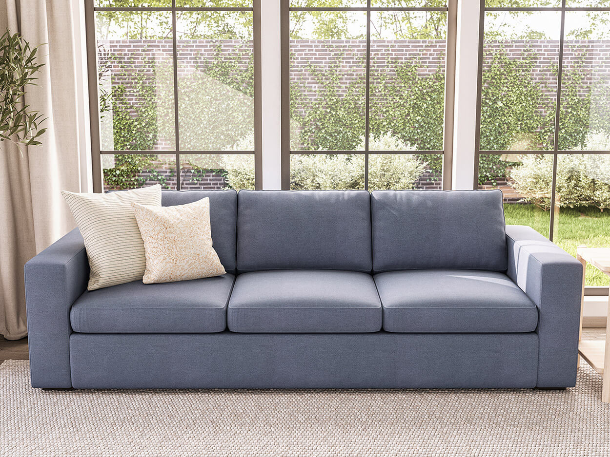 Rio Plush Sofa in Natural Latex - Image 8