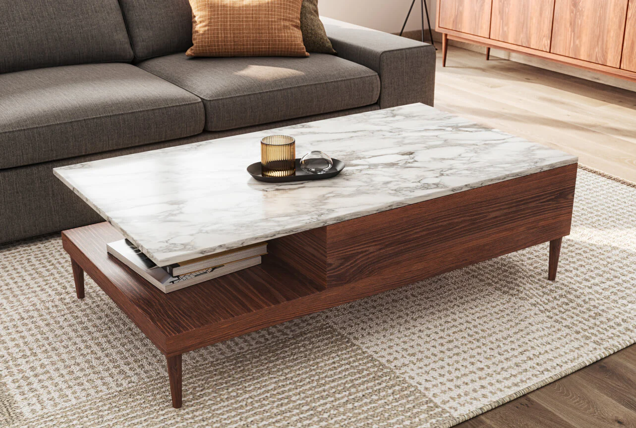 Sino Small Rectangular Coffee Table - Image 7