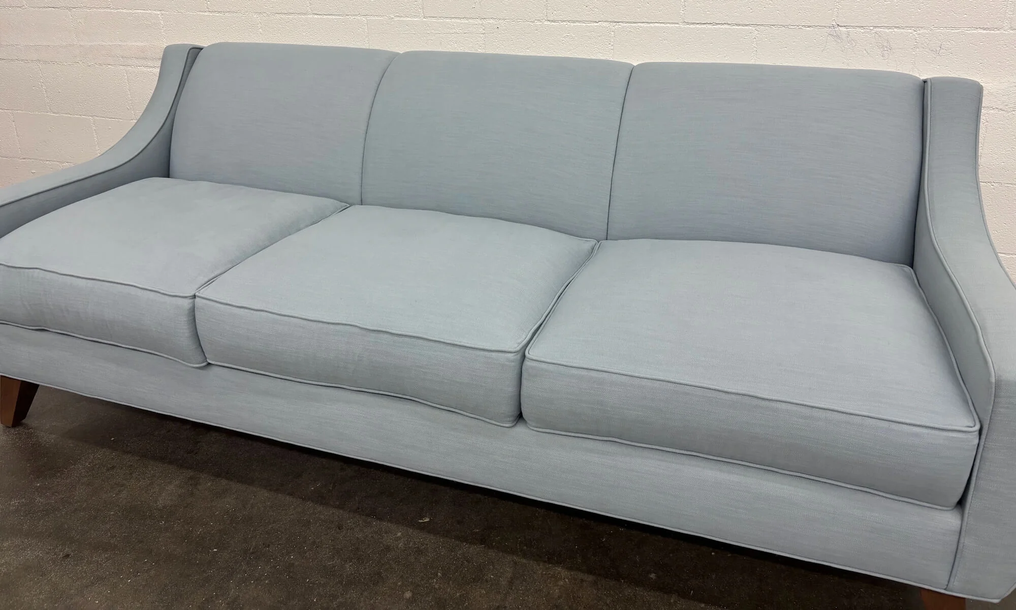 Zavis Sofa in Natural Latex and Idan Ottoman - Image 6